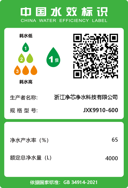 中国水效标识